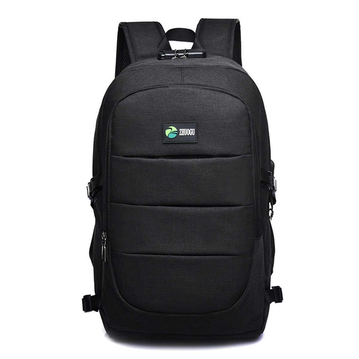 17L-es USB töltő hátizsák multifunkcionális vízálló védelem a lopás ellen 15 hüvelykes laptop táska