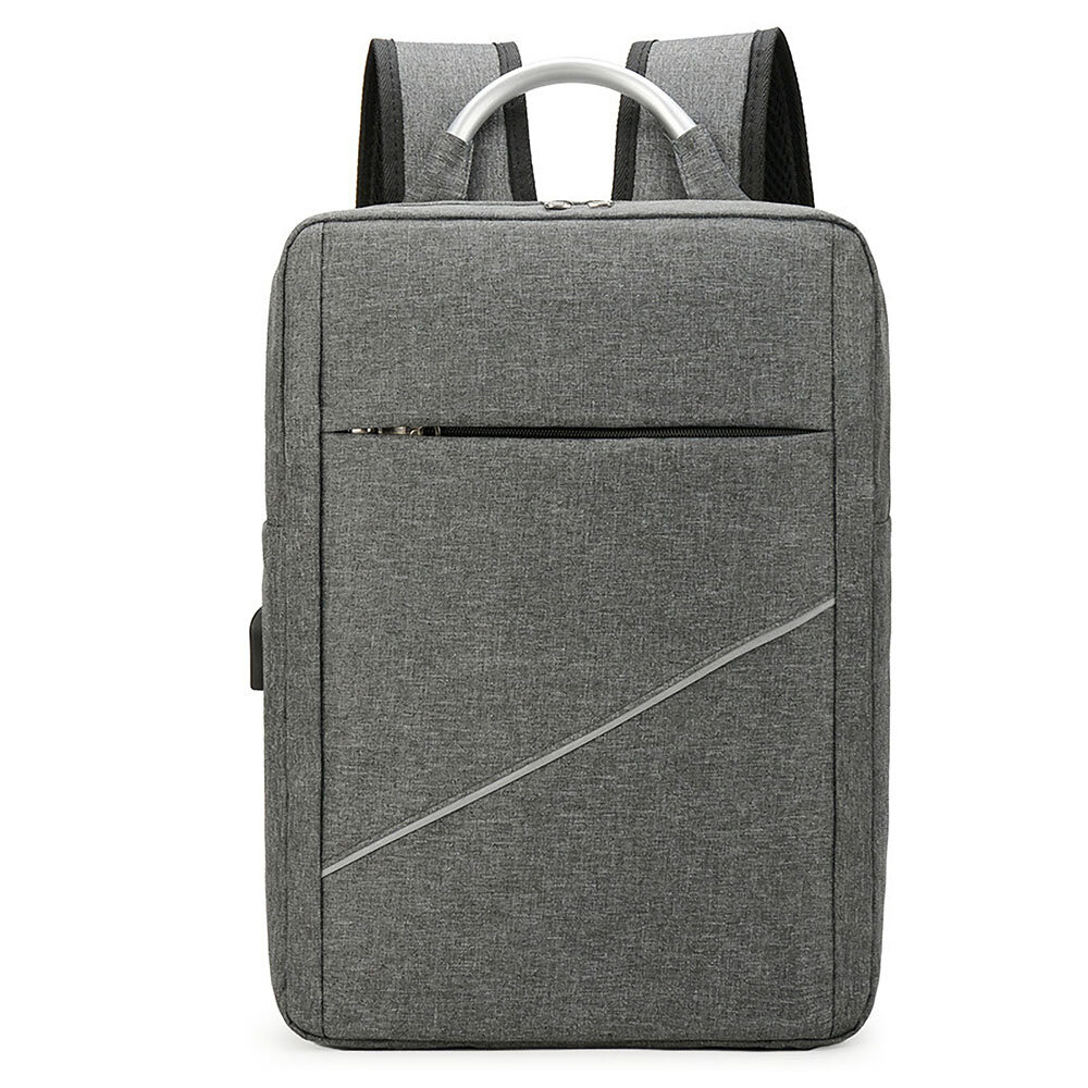 Business Laptop Bag Backpack Waterproof USB Charging Computer Storage Bag Travel Schoolbag for 15.6 