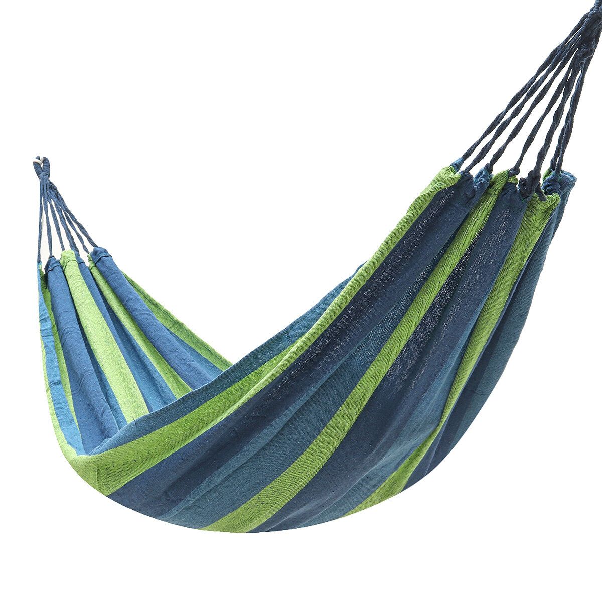 Single Person Hanging Hammock Garden Outdoor Camping Chair Swing Bed Hammock Bed