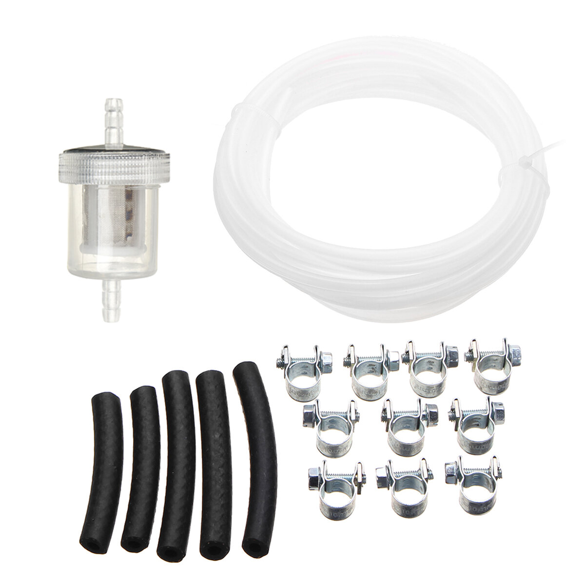 Inline Fuel Pipe Hose Clip Fuel Filter Kit For Webasto Eberspacher Diesel Heater