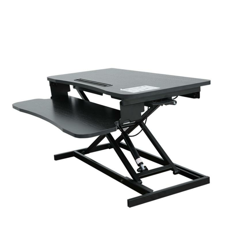 Baize Height Adjustable Sit Stand Desk Office Desk Riser Foldable