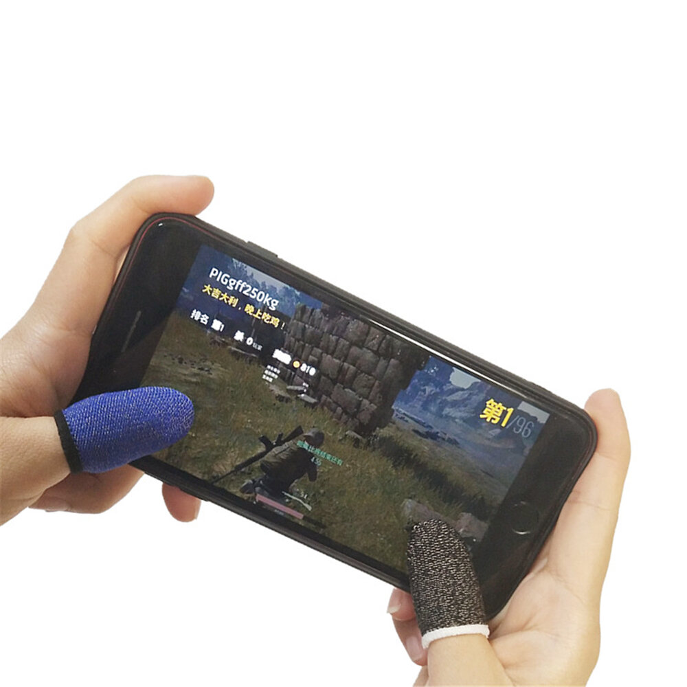 Image of Bakeey Anti-Schwei Finger Cots Handspiel Kampf Artefakt Touchscreen Finger Cots E-Sport-Spiel Finger Cots