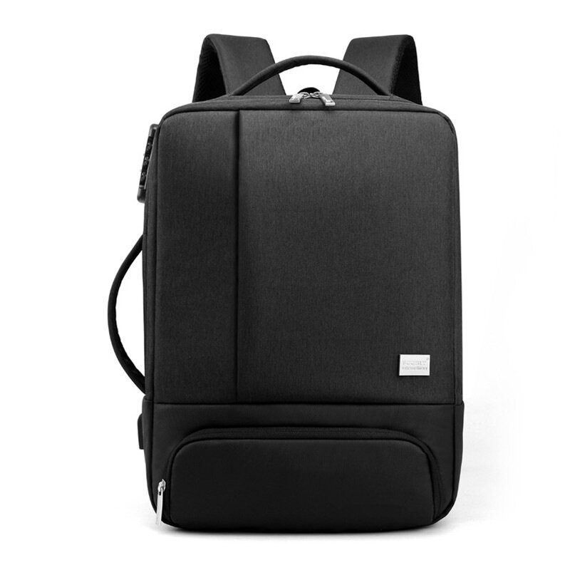 5.6 inçlik dizüstü bilgisayarlar için 35L USB sırt çantası, su geçirmez, hırsızlık önleyici kilitle, seyahat, iş ve okul için ideal.