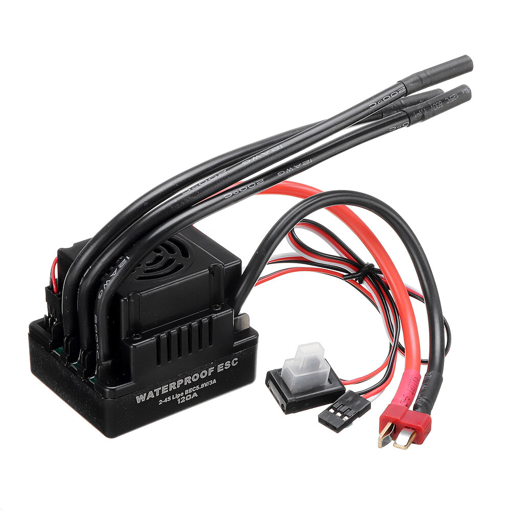 best price,120a,brushless,esc,t/xt60,plug,with,5.8v/3a,sbec,4s,discount