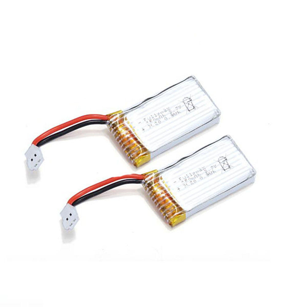3.7v 1000mah Rechargeable Drone Lipo Rc Battery For H12C/H12W Helicopter Set 