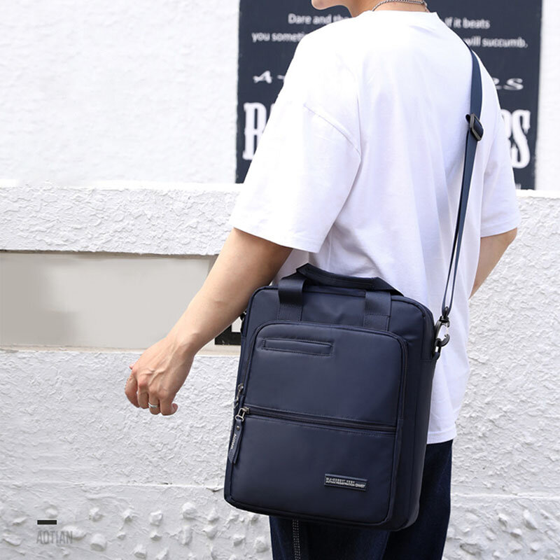 

Men Oxford Cloth Large Capacity Waterproof Multi-carry Multi-purpose 13 Inch Laptop Bag Briefcase Shoulder Bag Crossbody