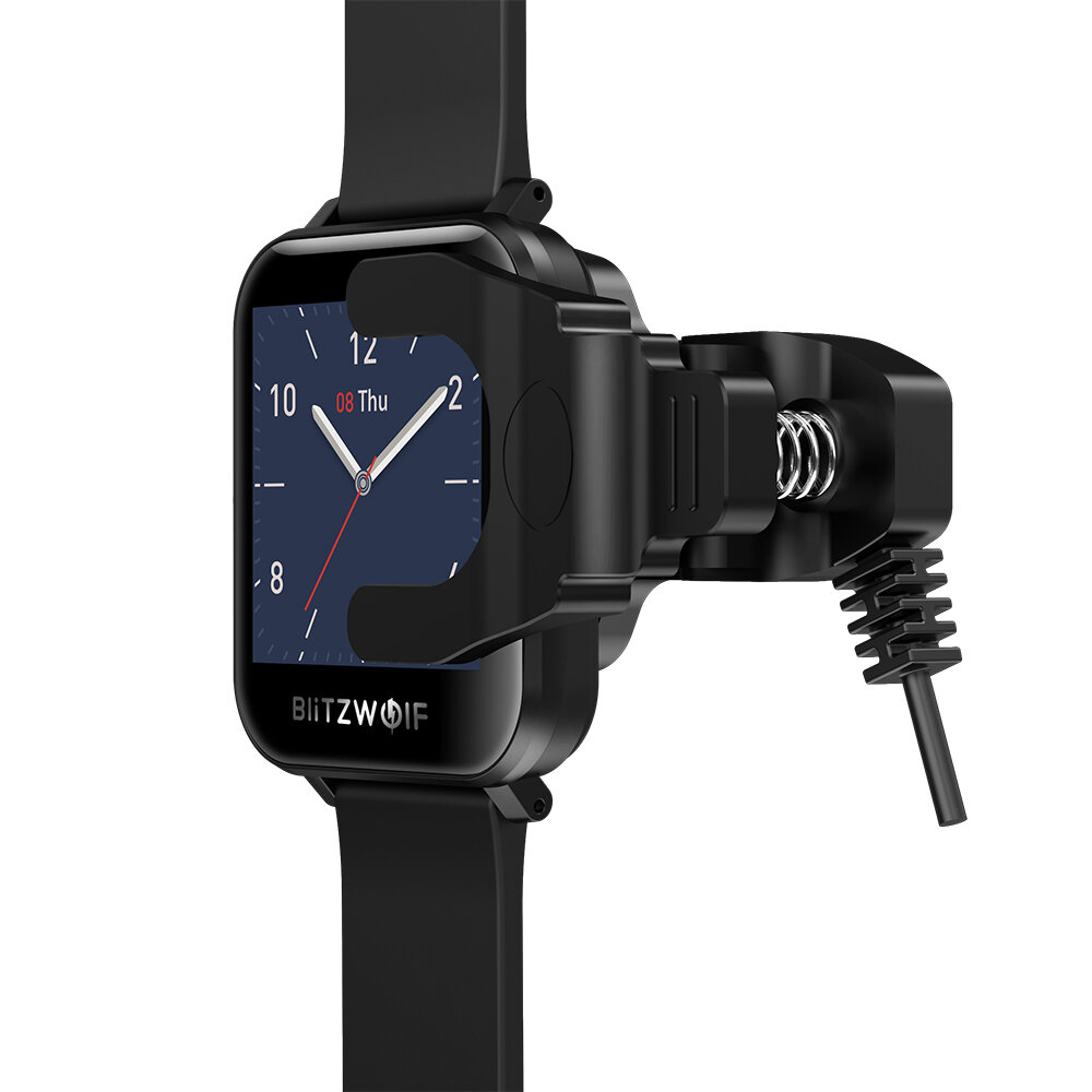30 cm Clip-oplaadkabel Horlogekabel Oplaadlijn alleen voor BlitzWolf? BW-GTC