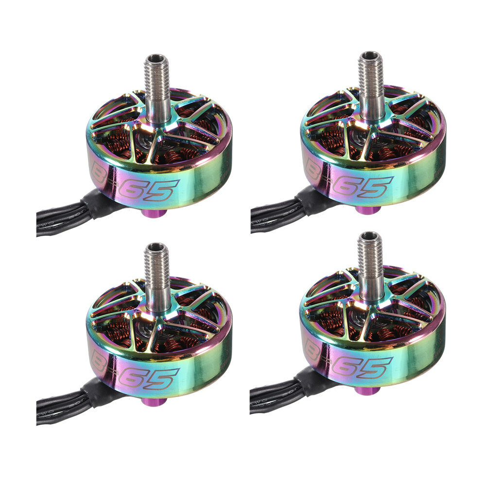 

B-65 2306.5 1900KV 6S Colorful Brushless Motor 2 CW & 2 CCW for 200-250mm 5 Inch RC Drone FPV Racing