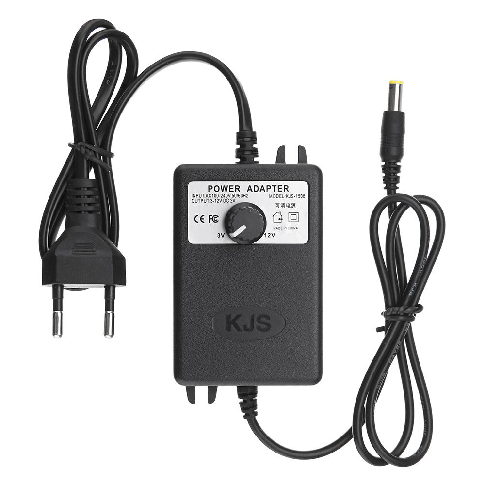 KJS-1506 3-12V 2A 24W DC Power Adapter Adjustable Voltage Adapter Switching Power Supply