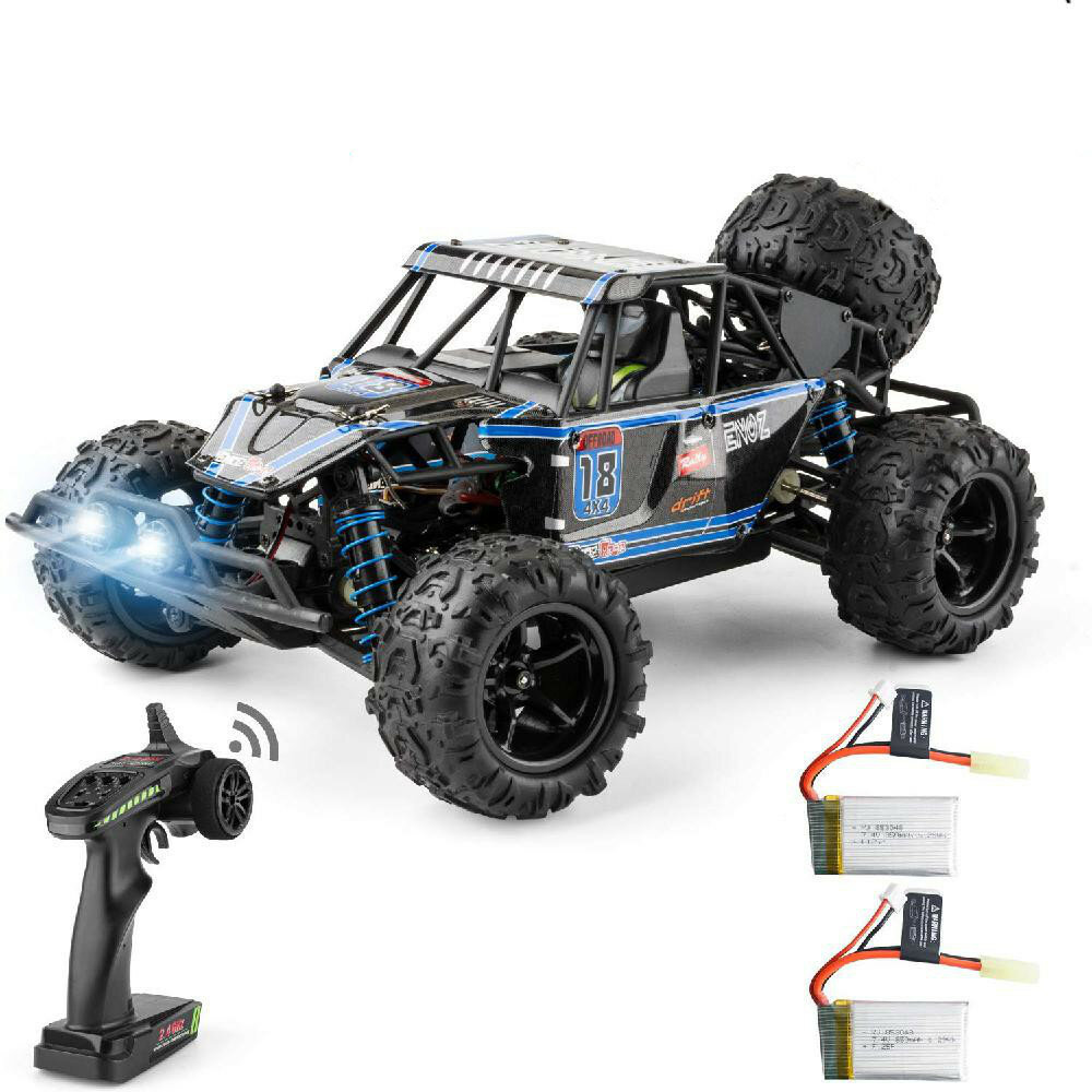 

ENOZE 9303E with Two Batteries 1/18 2.4G 4WD 40km/h RC Car Electric Off-Road Vehicles RTR Model