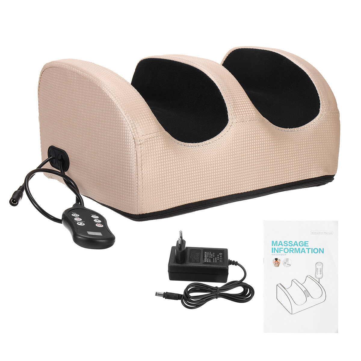 6 niveaus 12V 24W Elektrische Voet Massager Kalf Been Air Compressie Hot Kompres Massage Machine Voe