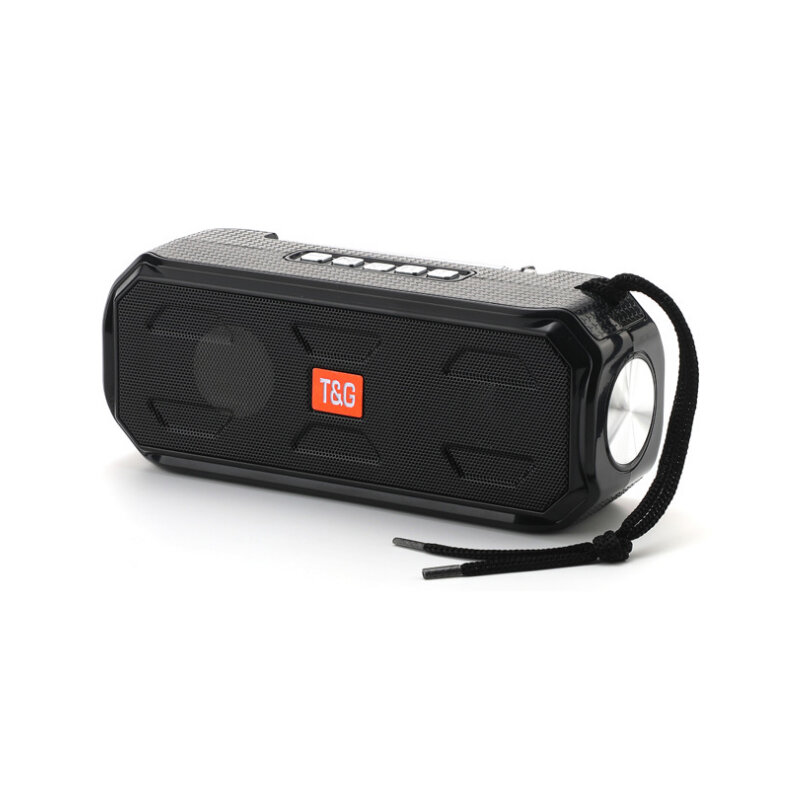 TG-280 bluetooth Speaker Stereo Bass Music Box Support TF FM Radio USB AUX With Flashlight Portable 