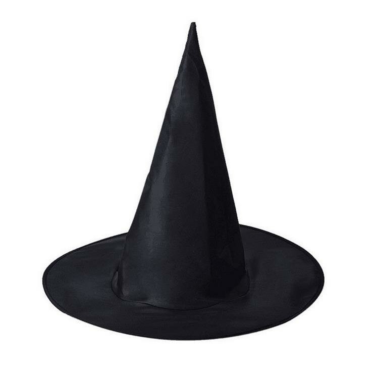 

Halloween Costume Black Witch Hats Wizard Top Hat Party Cap Cosplay Fancy Dress for Masquerade Party Props