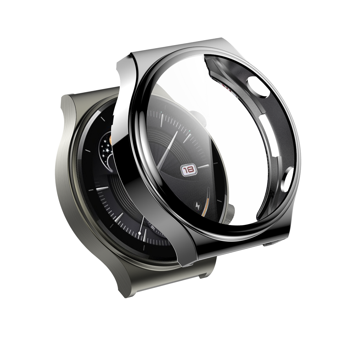 Huawei Watch GT 2 Pro All-inclusive TPU beschermhoes Horlogekast Horlogekap