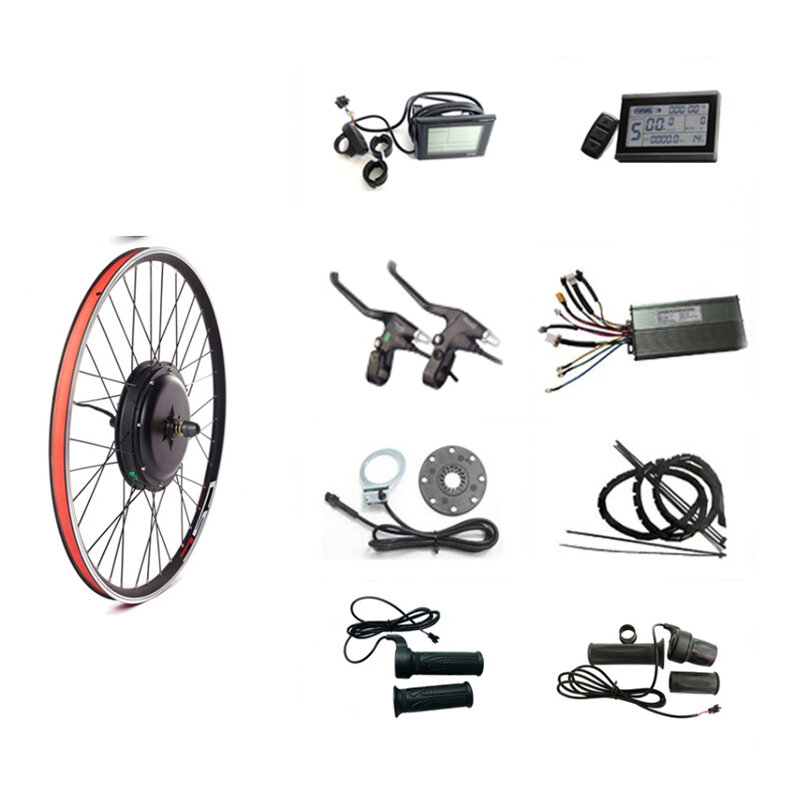 [EU/UK Direct] BIKIGHT SW900 48V 1000W E-Bike Front/Rear Wheel Hub Motor Conversion Kit Electric Bicycle MTB Brushless H