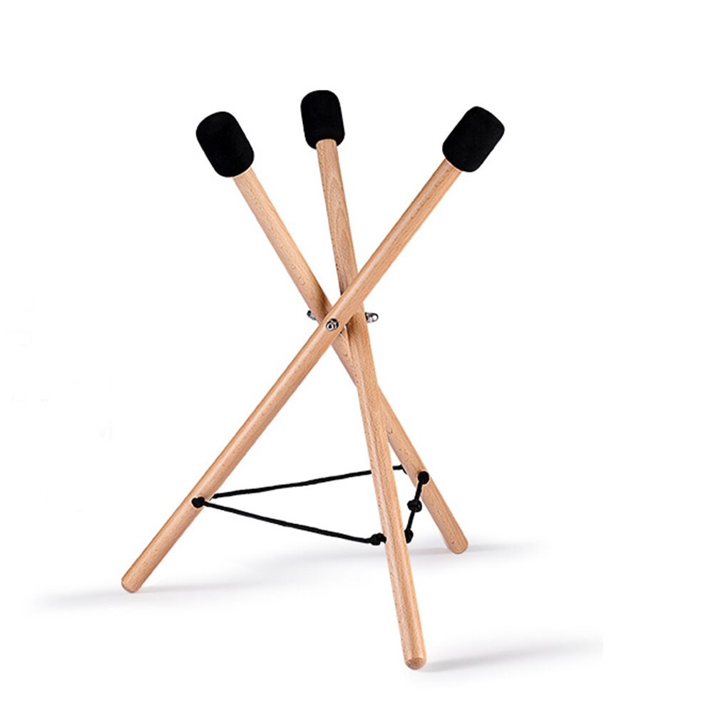 HLuru Mini Kleine Houten Drum Beugel Percussie Instrument Accessoires voor Hanpan Ethereal Drum