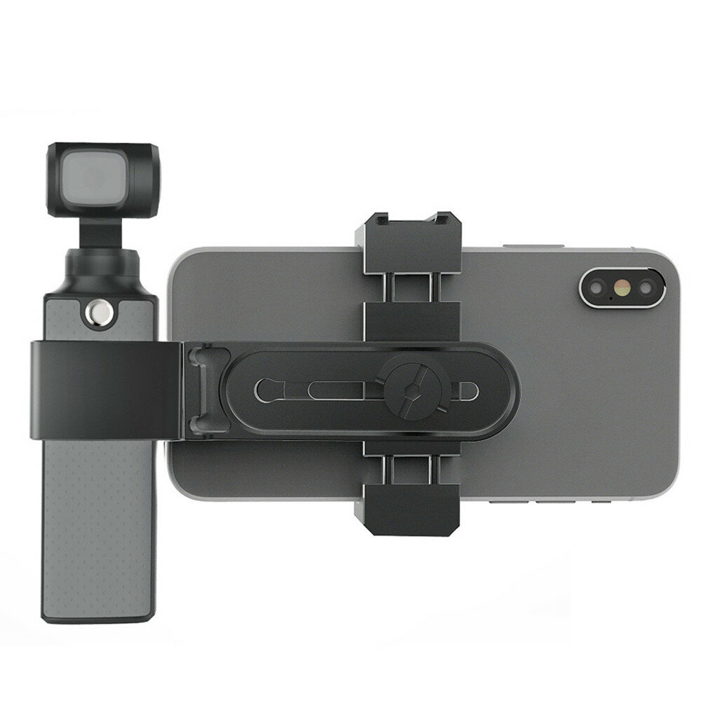 

Aluminum Alloy Magnetic Mount Bracket Smartphone 1/4 Holder with Tripod For FIMI PALM Handheld Gimbal Camera Non-origina