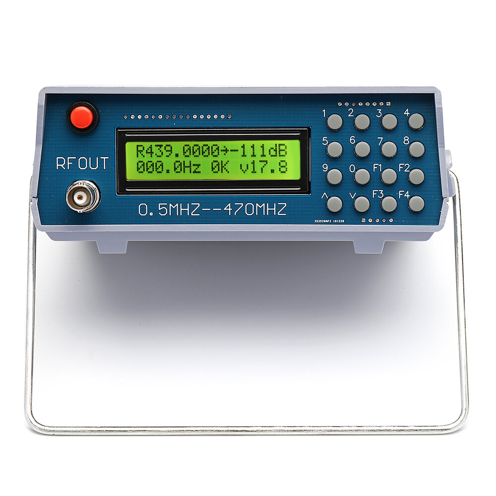 0.5Mhz-470Mhz RF-signaalgenerator Meter Tester voor FM-radio Walkie-Talkie Debug