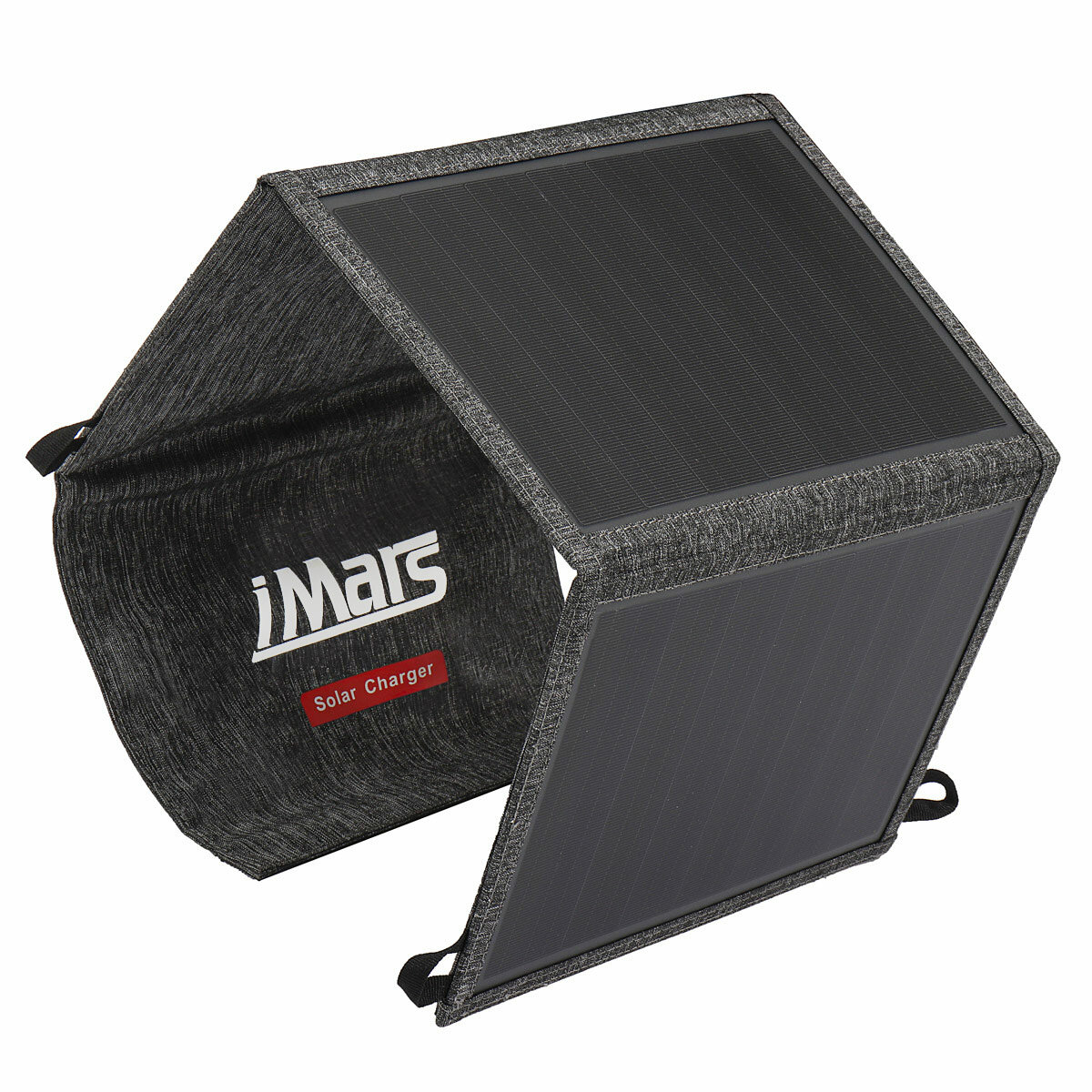 iMars SP-B21 21W Solar Panel Mini Foldable Waterproof Sun Power USB QC 3.0 Charger for Hiking Campin
