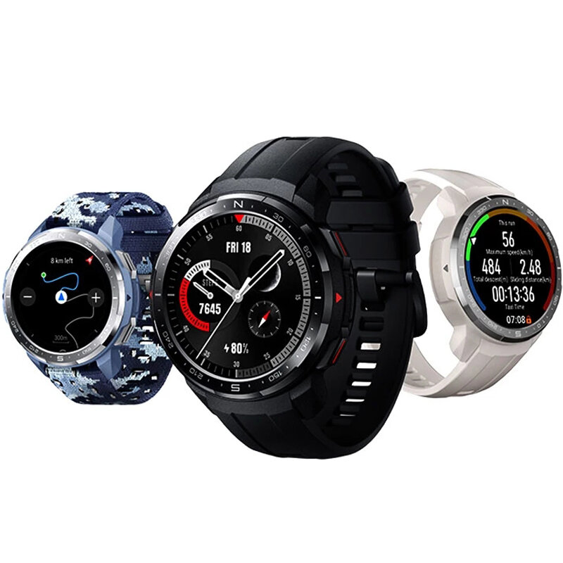 

Huawei Honor Watch GS Pro 1.39 inch AMOLED Screen Wristband 103 Sport Modes Tracker Heart Rate SpO2 Monitor GPS Position