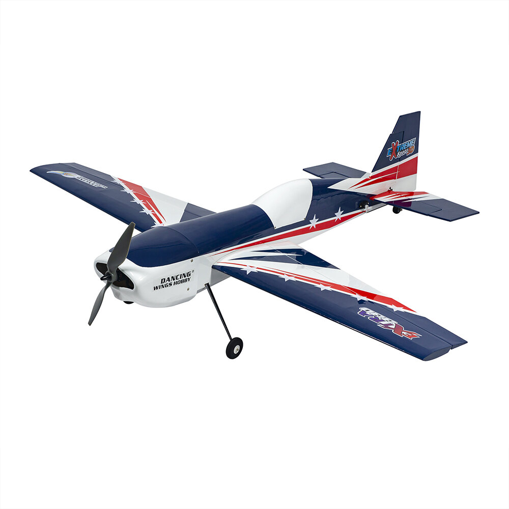 

Dancing Wings Hobby XCG01 Extra 330 1000mm Wingspan 3D Aerobatics Balsa Wood RC Airplane KIT/ KIT+Power Combo