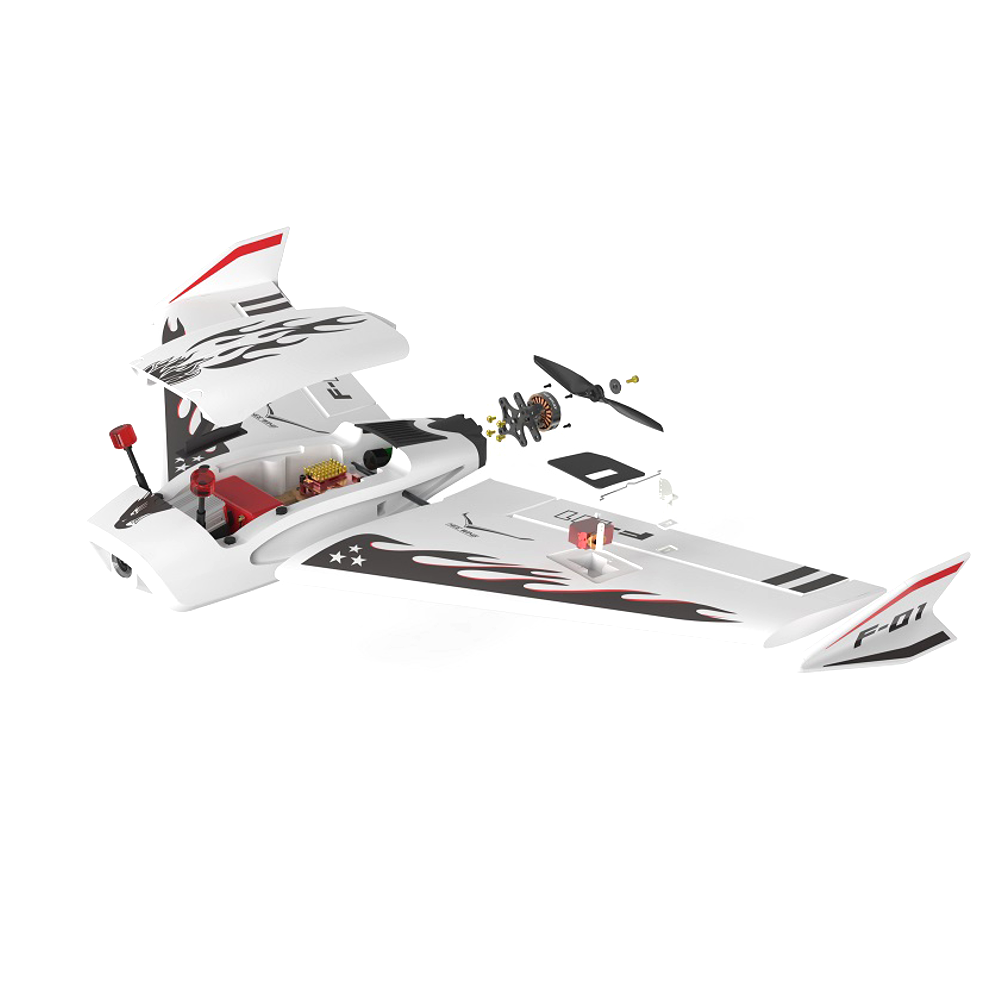 HEE Wing F-01 Ultra Delta Wing 690mm Wingspan EPP FPV RC Airplane Tailored for DJI Digital Air Unit 