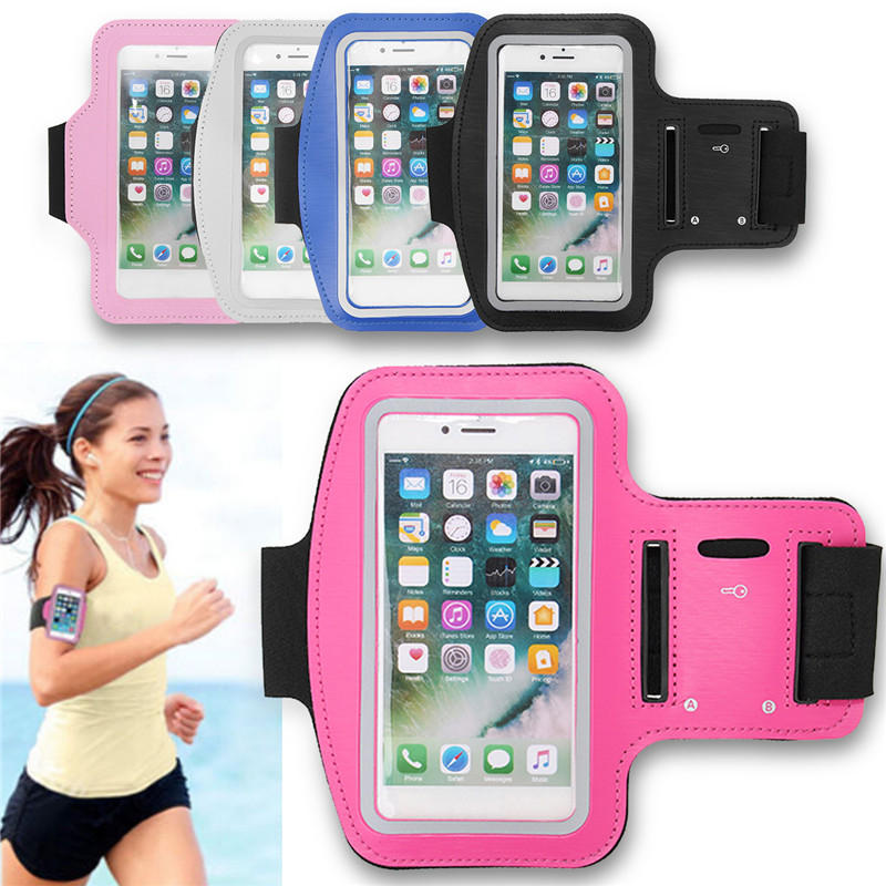 IPRee® Waterproof Sports Armband Case Cover Running Gym Pokrowiec na panel dotykowy do iPhone 7
