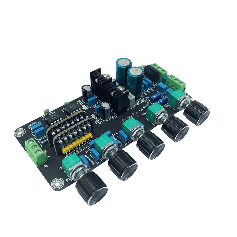 Dual AC 12-18V Power Amplifier Tuning Board Purer Sound Quality the Front-end Tone Board