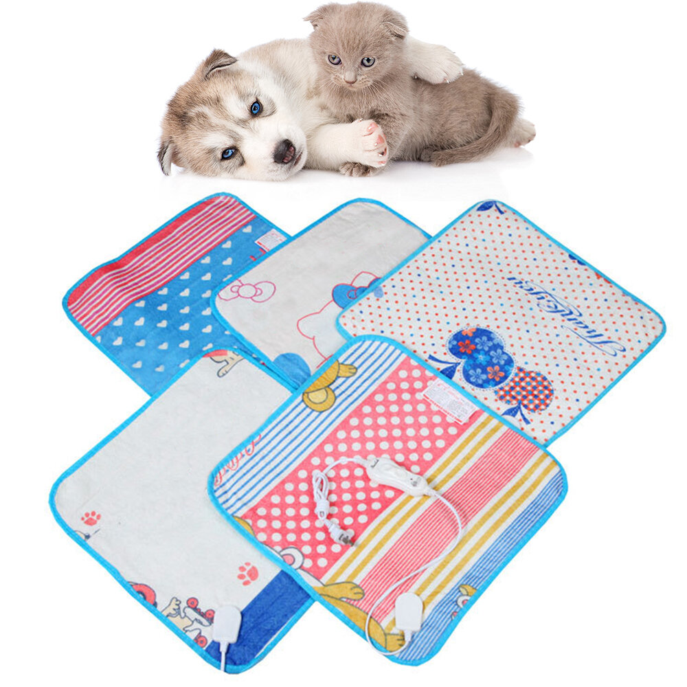 Pet Heating Pad for Dogs and Cats Long-lasting Comfortable Flexible Pet Heating Pad Pet Heated Warming Pad with Durable