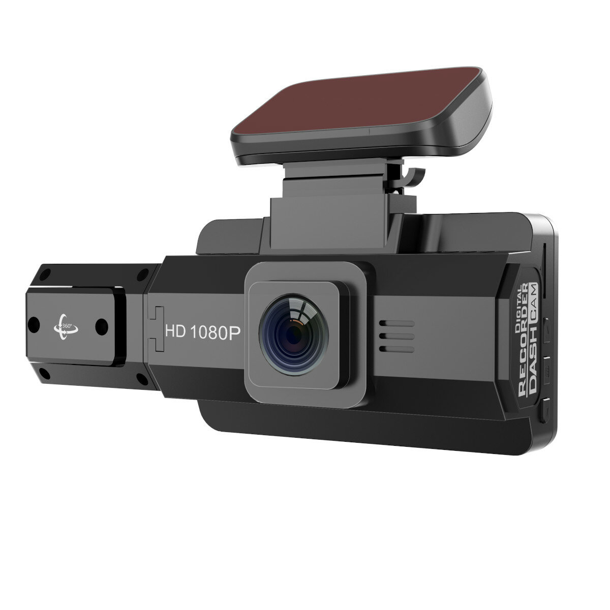 A88 1080P Dash Cam Car DVR 3" Screen Front & Inside Dual Lens Driving Recorder G-sensor Night Vision Motion Detection