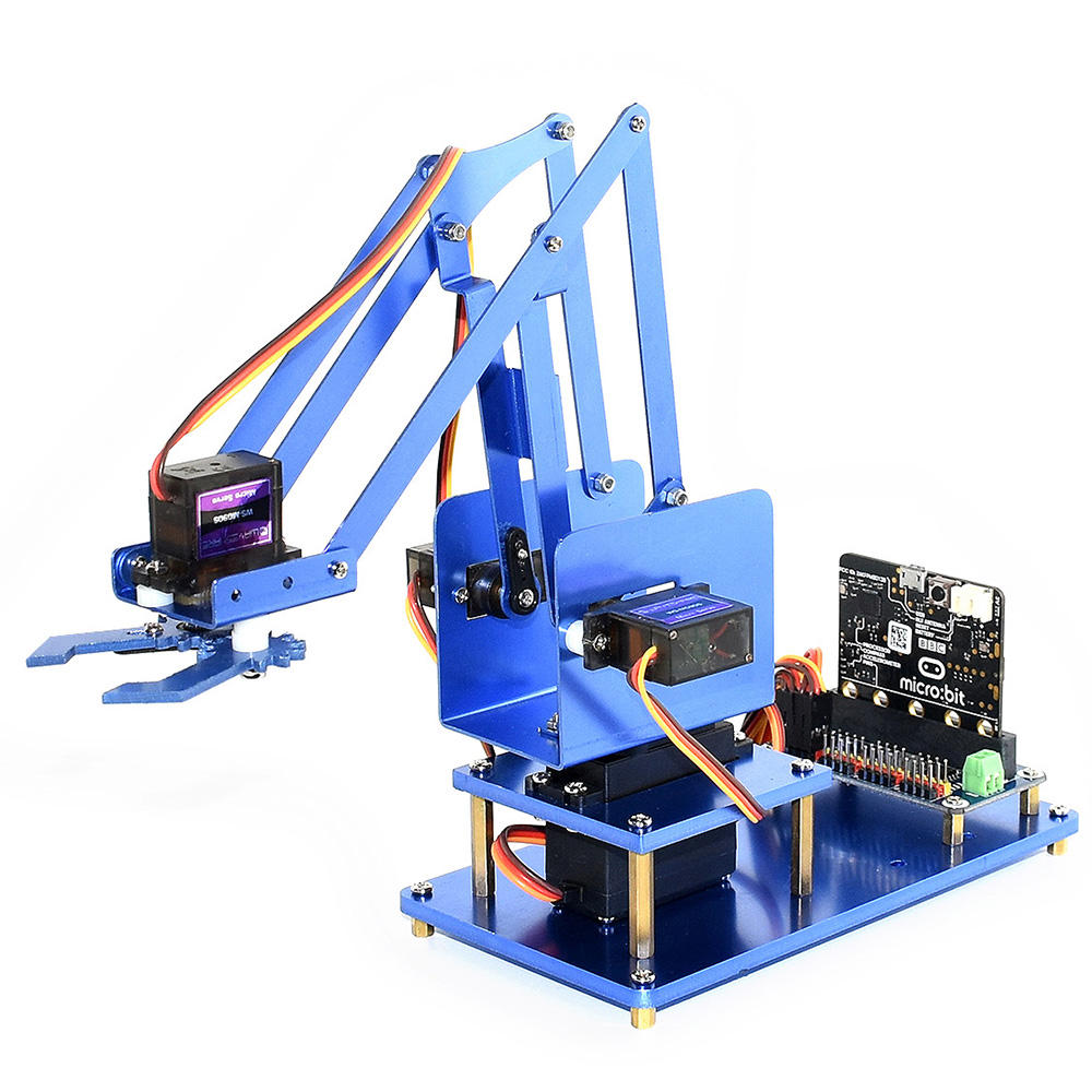 Waveshare DIY Micro: bit Metal 4DOF RC Robotarmset met digitale servos