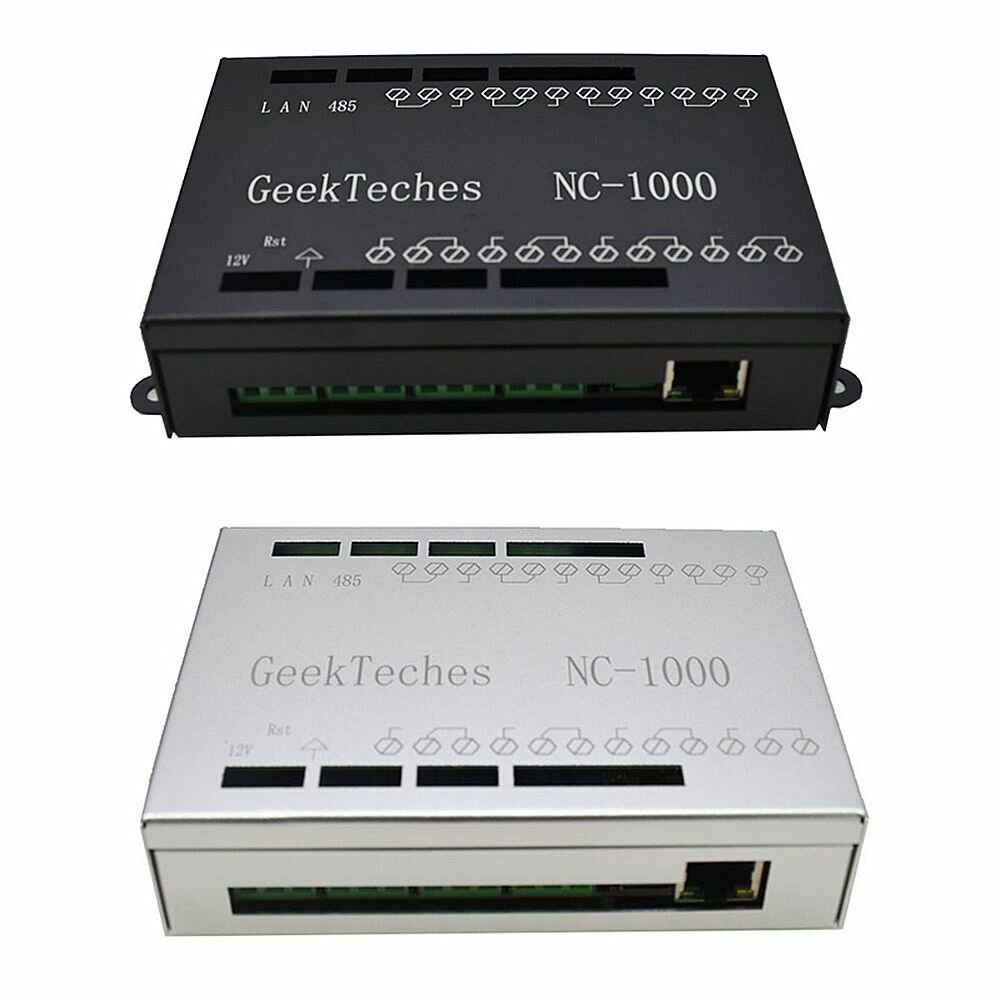 NC-1000 Ethernet RJ45 TCP / IP-afstandsbediening met 8 kanalen Relais Ge?ntegreerd AC250V 485 Netwer