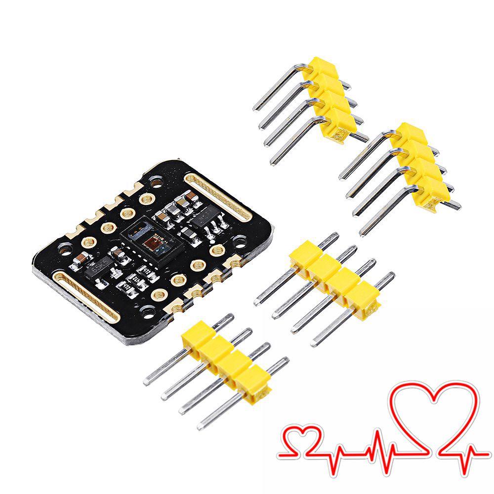 3Pcs MAX30102 Heartbeat Frequency Tester Heart Rate Sensor Module Puls Detection Blood Oxygen Concentration Test Geekcre