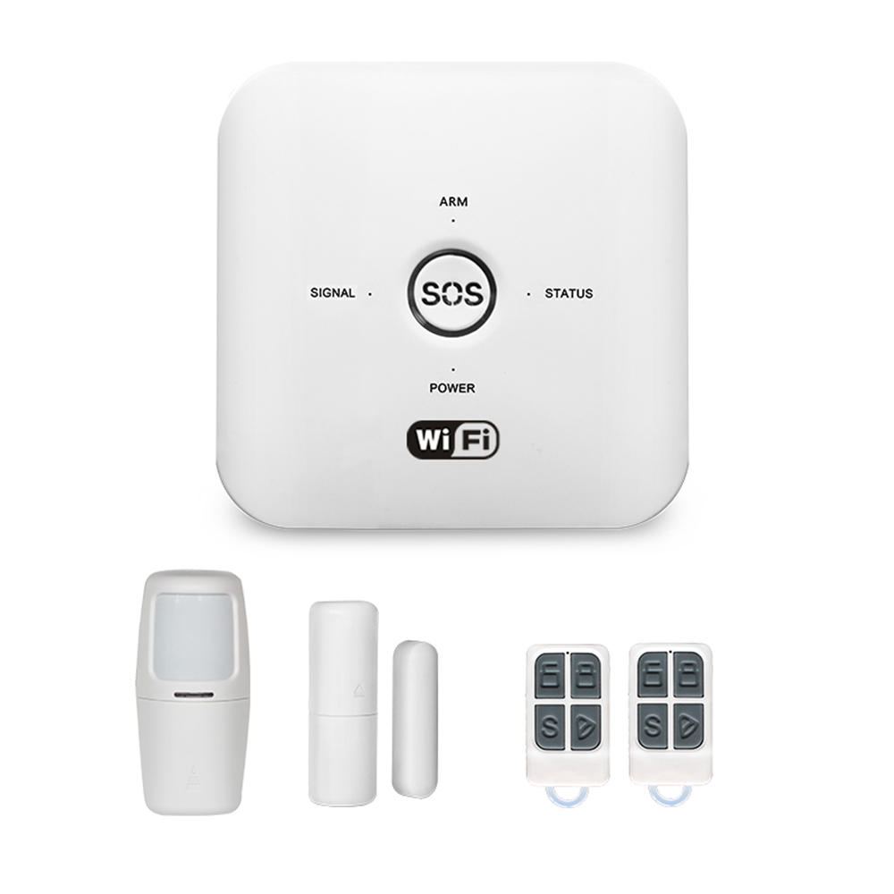 

Bakeey A1 433Mhz & GSM & 2.4G WIFI Wireless Smart Home Security Alarm System Door & Window Sensor Human Body Detection R