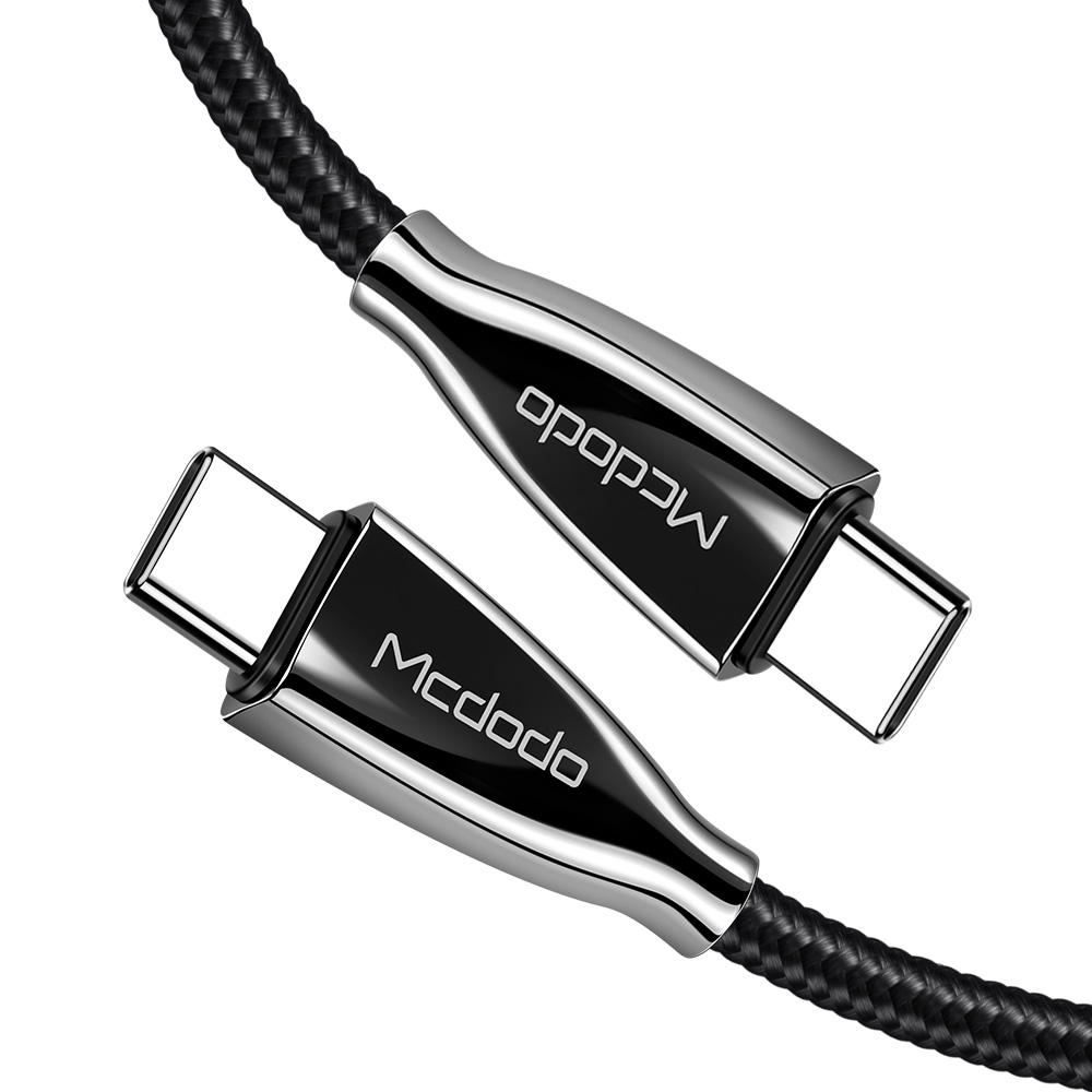 

Mcdodo 60W USB Type-C to Type-C PD Fast Charging QC4.0 3A Quick Charge Data Cable for Huawei OPPO Type-C Devices