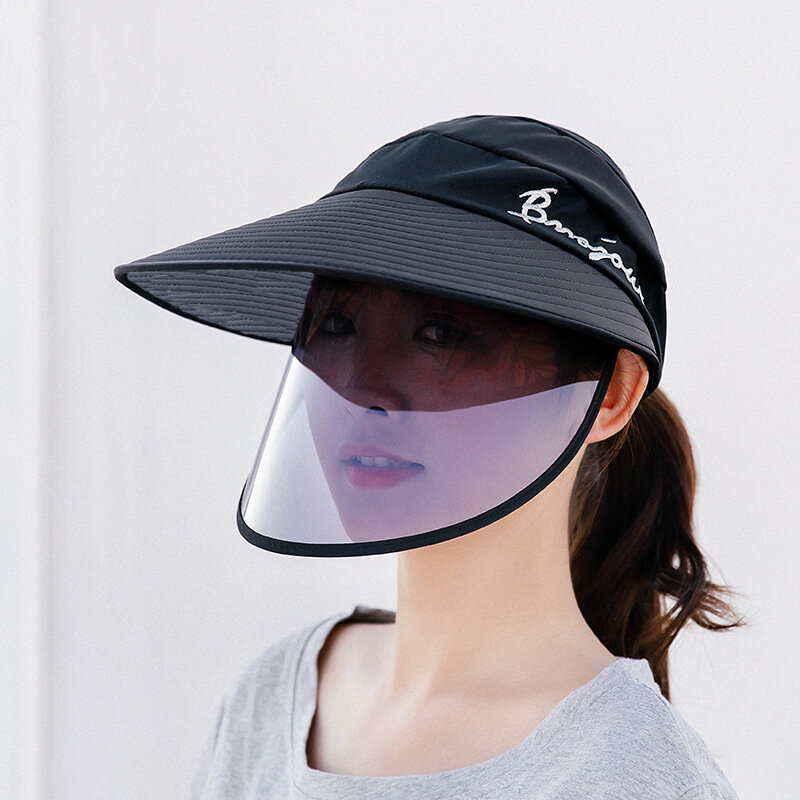 Women's Sun Hat Anti-UV Visor Anti-fog Caps