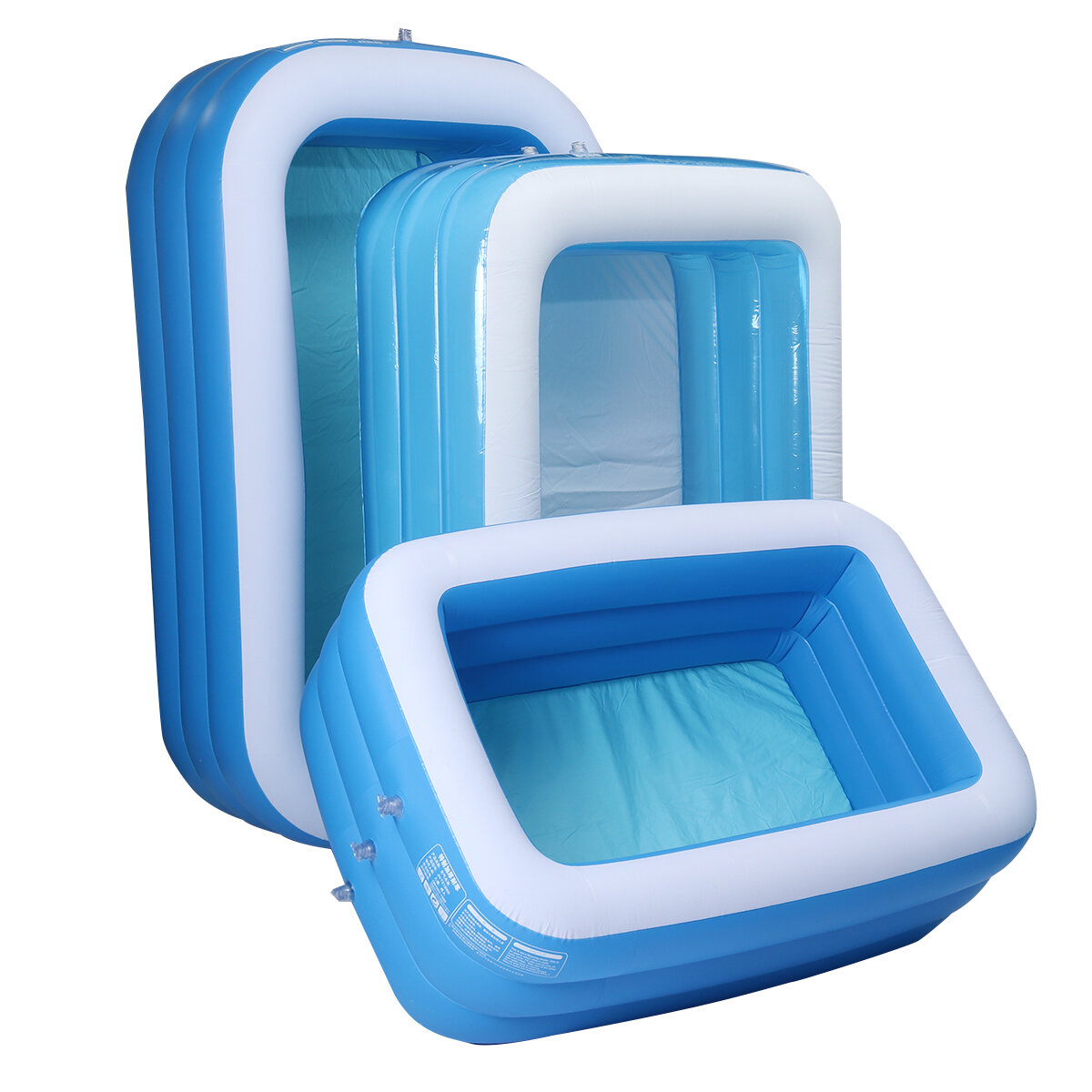 حمام سباحة قابل للنفخ للأطفال مربع سميك على شكل كرة المحيط بركة خارجية للمنزل والعائلة والرضع هدايا للأطفال