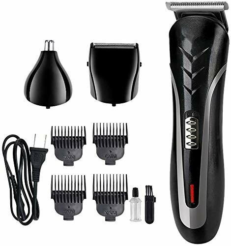 

Kemei KM-1419 Hair Clippers Trimmer Cordless & Rechargeable 3 in 1 Multifunctional Hairdressing Scissors Head Hair Cutti