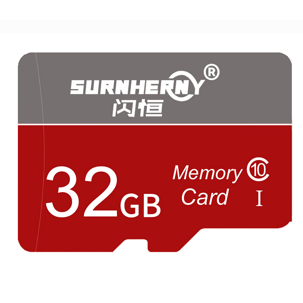 SURNHERNY 32G TF Geheugenkaart KLASSE 10 U1 Flash Geheugenkaart Waterdichte Smart Card voor Dash Cam