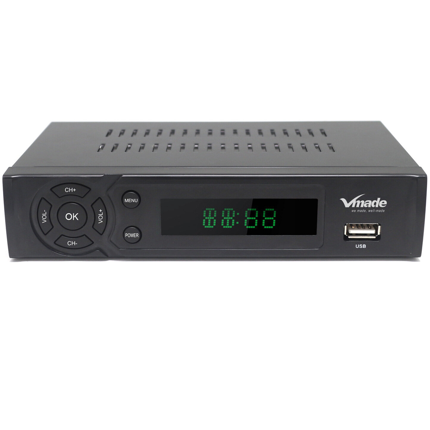 

VMADE DVB-T2 T TV Set Top Box TV Signal Receiver Tuner Dolby Digital H.264 MPEG-4 HD Video Decoder for Malaysia Singapor