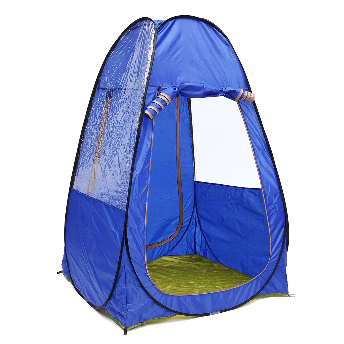 Tenda da campeggio portatile per 1-2 persone, pieghevole, a prova di raggi UV, impermeabile, con tettoia parasole