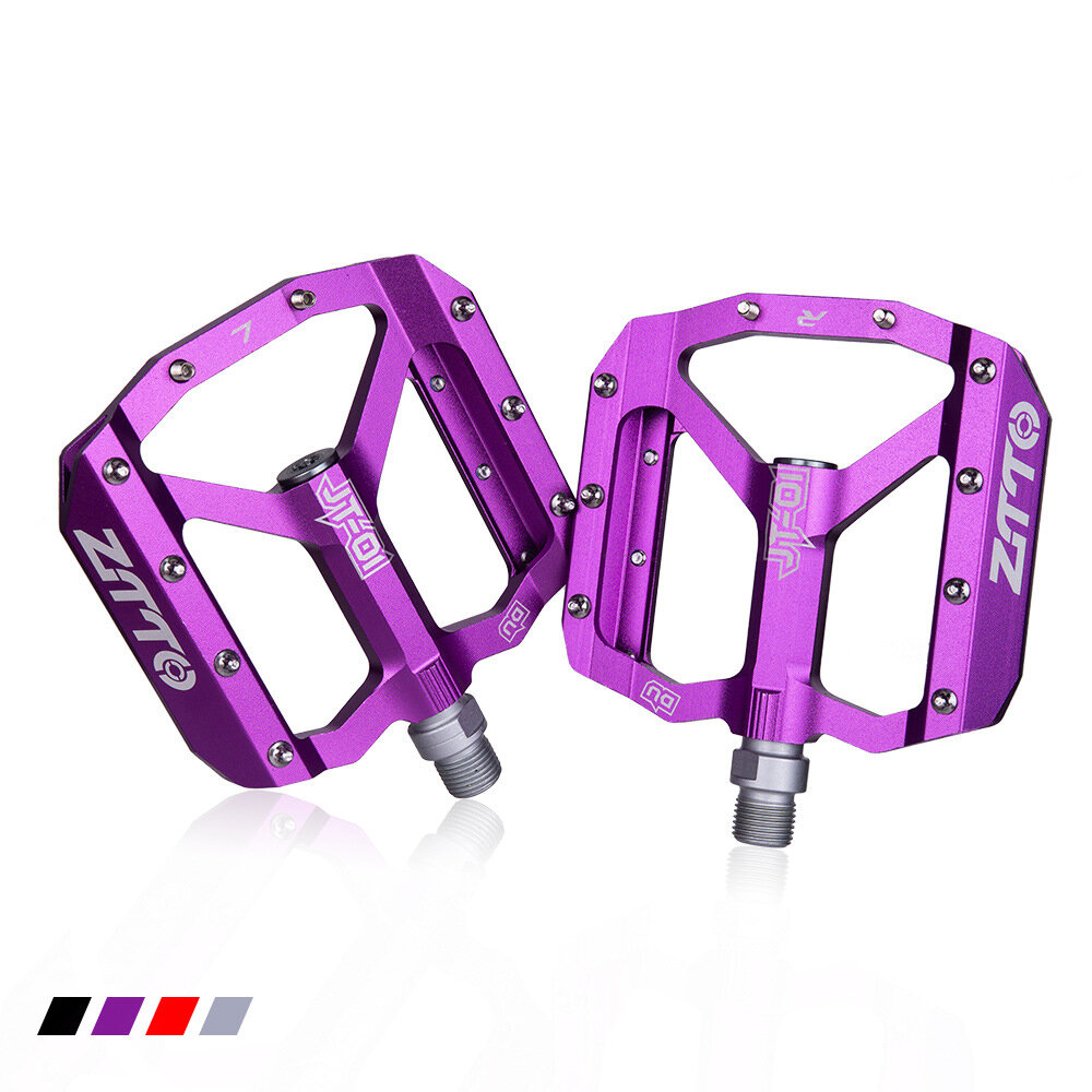 

ZTTO JT01 Anti-slip Durable Aluminum Alloy Perlin Bearing 1 Pair Bicycle Pedals Mountain Bike Pedals Bike Accessories