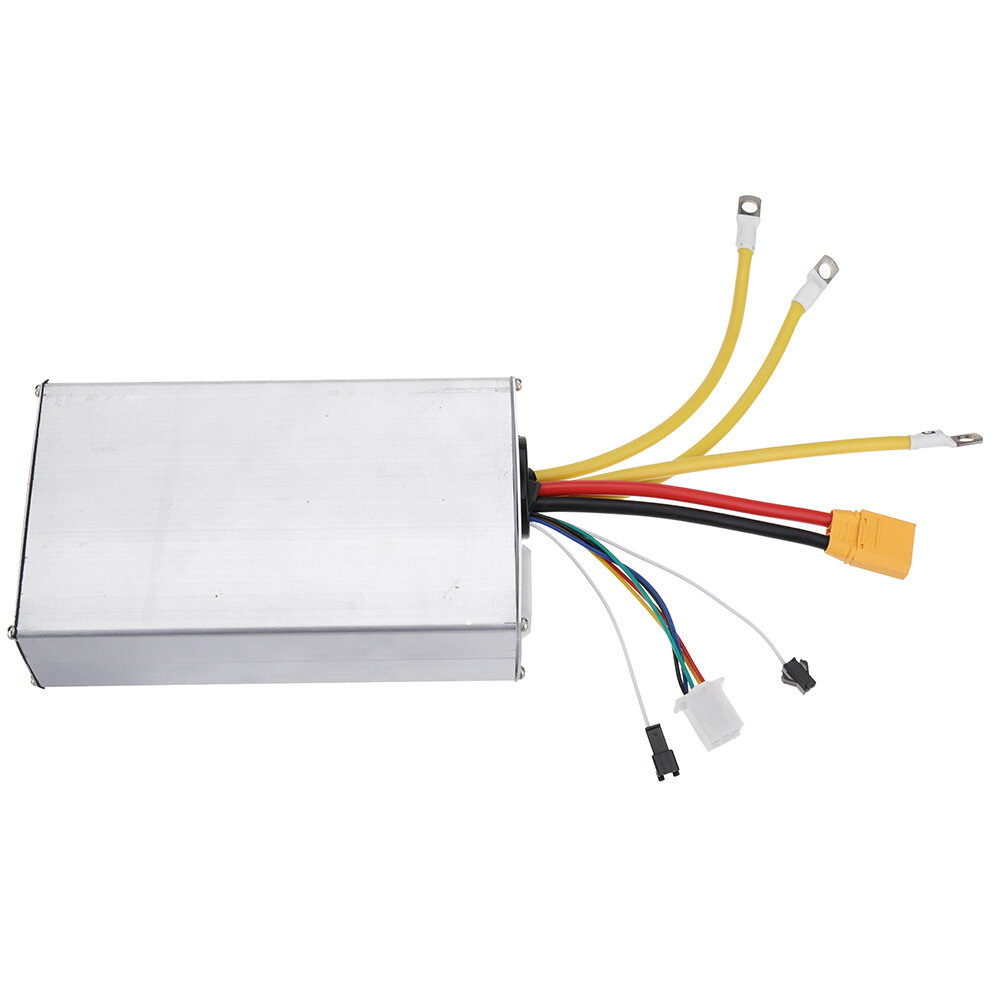 YUNLI 72V 60A Brushless FOC Sinusgolf 18 Mosfets 6 PIN controller voor 72V 11Inch 13Inch Scooter LAO