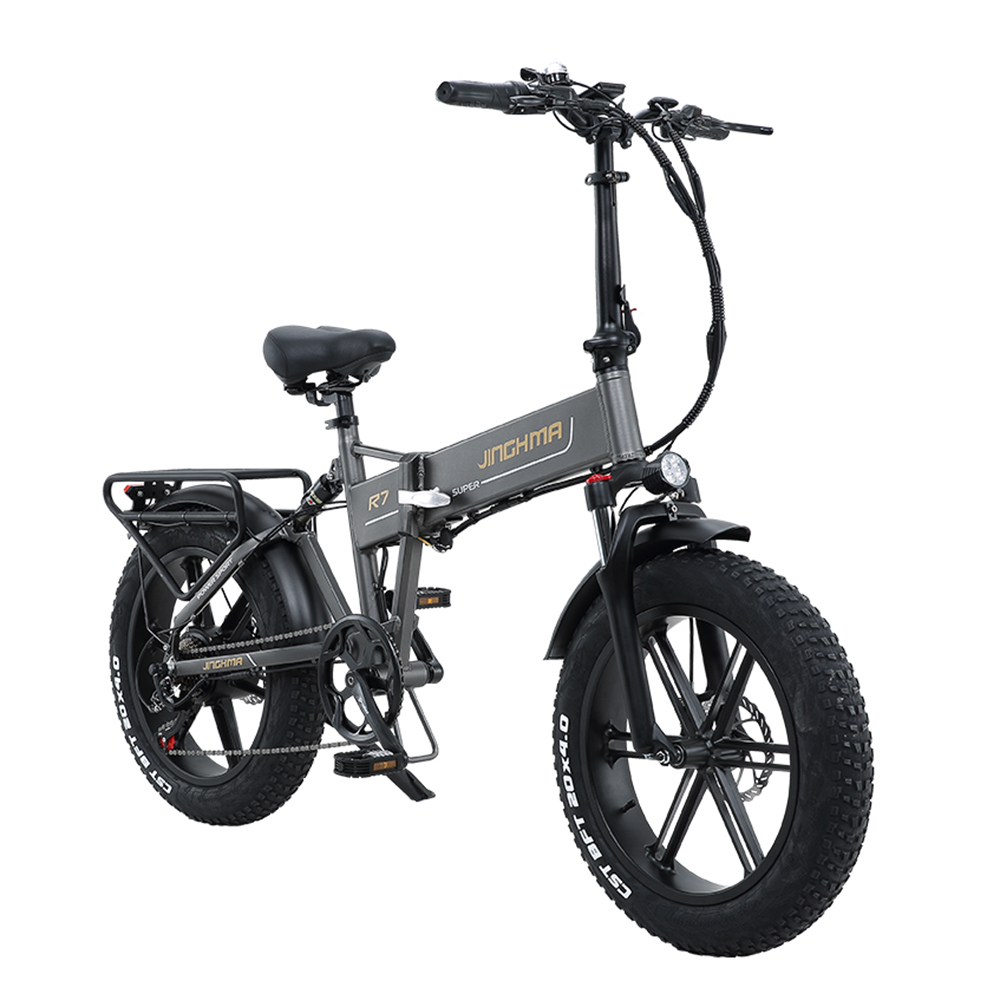 [EU DIRECT] JINGHMA R7 800W 48V 12.8Ah 20inch Folding Electric Bicycle 50KM Mileage Range 180KG Payload Electric Bike