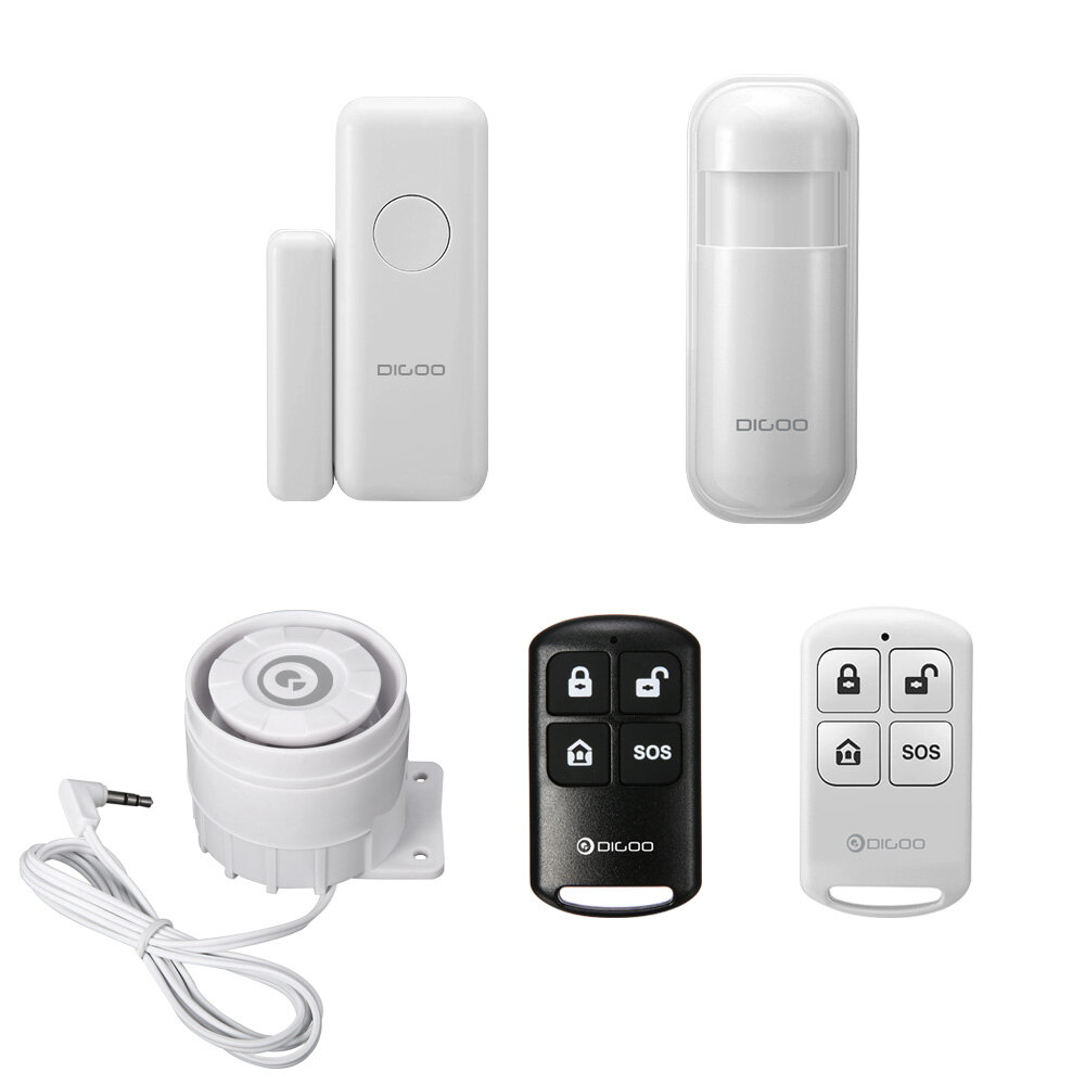 Wireless 433MHz Smart Door Window Alarm Infrared Sensor Home Security AHS