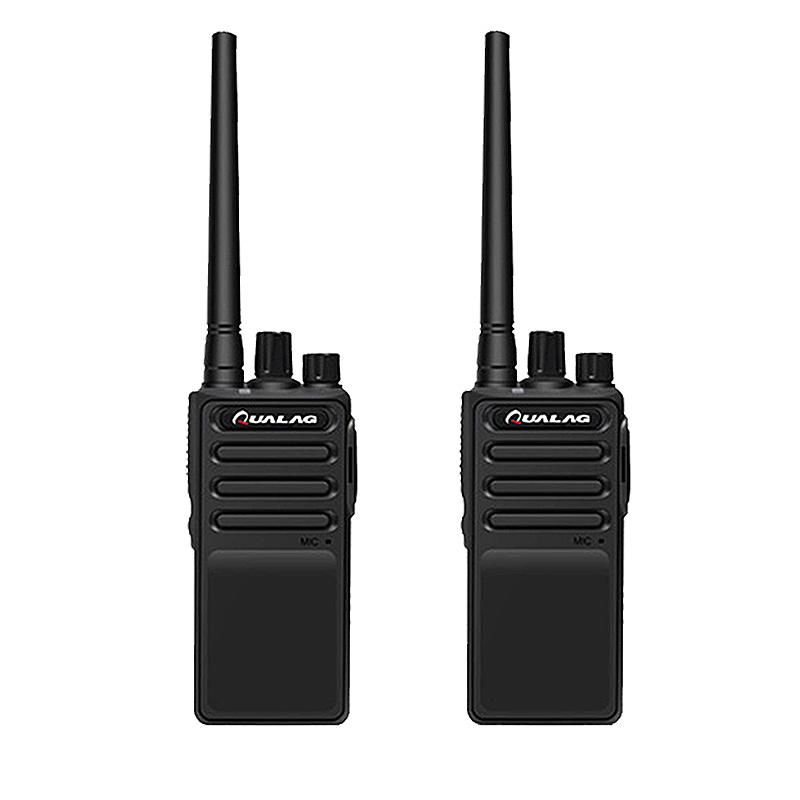 

2PCS QUALAG M8 16 Channels 400-480MHz 2-6 KM Hotel Civilian Two Way Handheld Radio Walkie Talkie