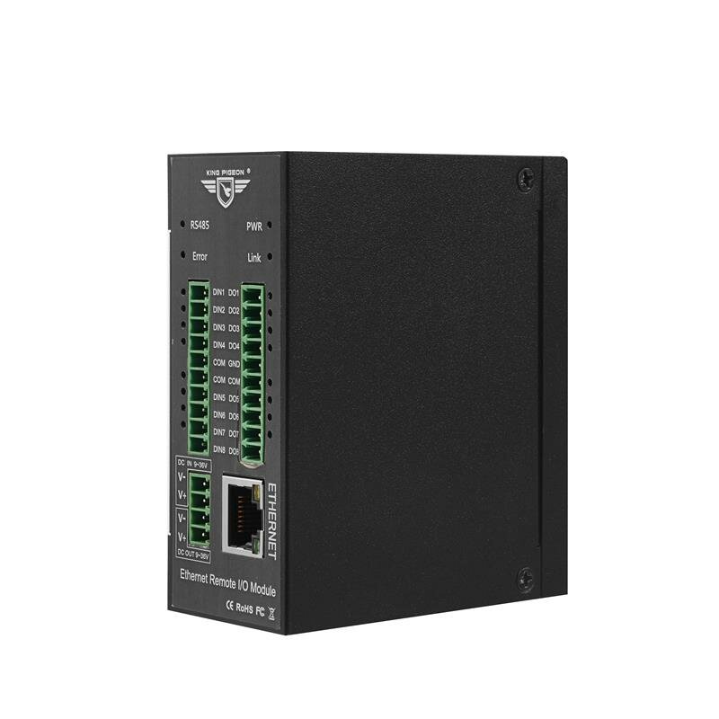 

KING PIGEON® M230T 4AI+1RS485+1RJ45 Multi-channel Analog Input Acquisition Module Industrial Ethernet IO Remote Acquisit