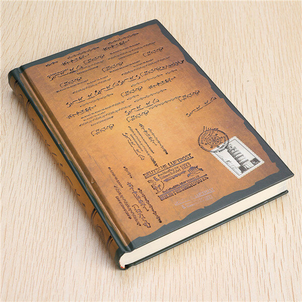 Classic Vintage Notebook Blank Dagboek Boekschrijver Travel Journal Paper Hardcover