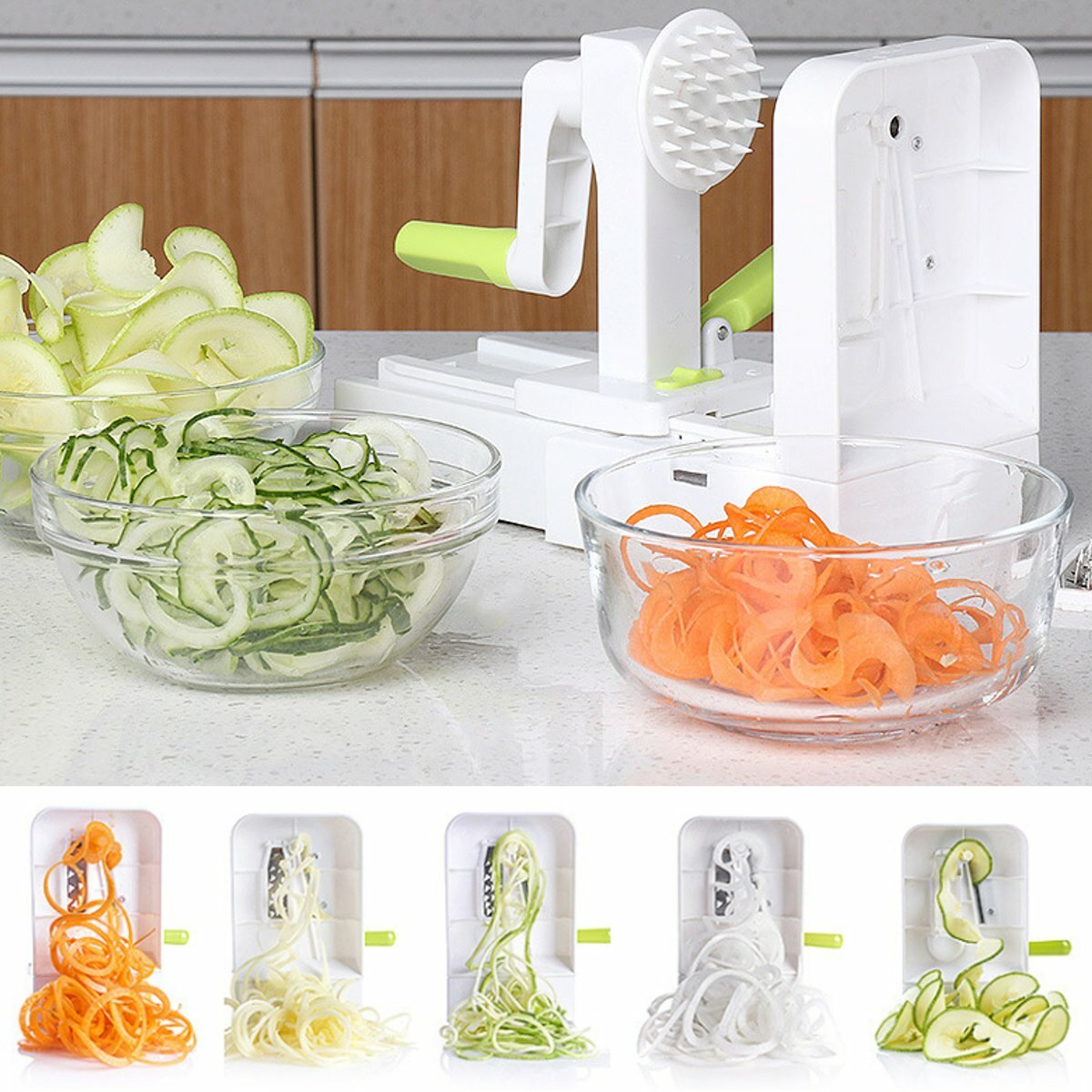Multifunctionele groentefruit Chopper Handrotatie Salade Shredder Diner Machine voor keukengereedsch