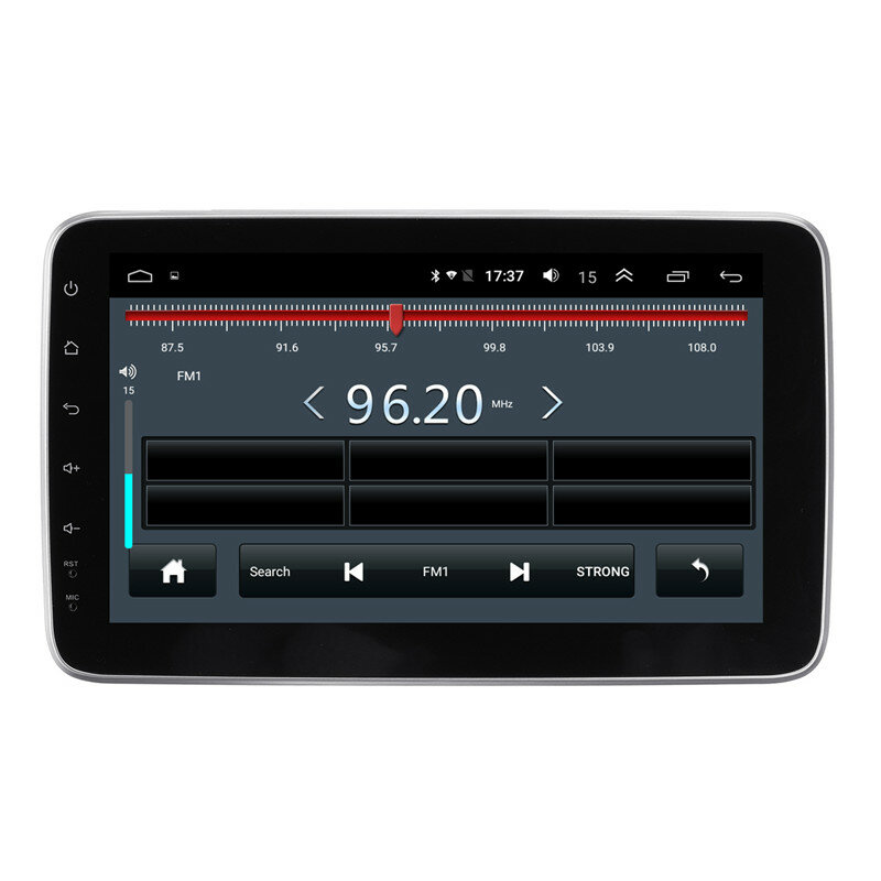 10.1インチ1DIN for Android 9.1カーステレオラジオ360度回転マルチメディアプレーヤー8コア2 + 32G 2.5D IPS画面GPS 4G WIFI FM AM